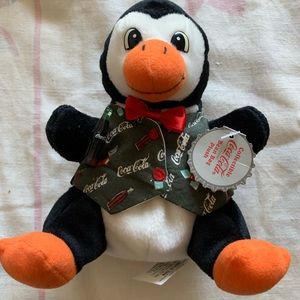 Collectable Coca Cola bean bag plush toy new